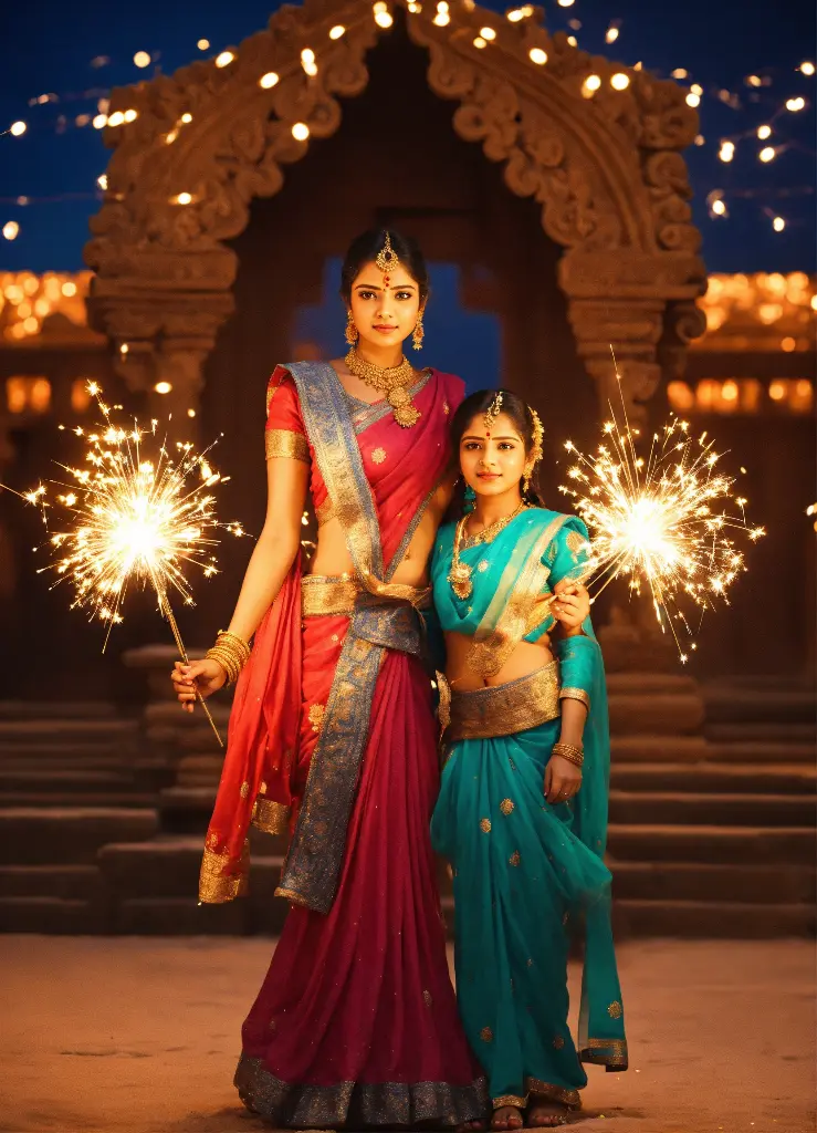 Diwali celebrations with sparklers. Beautiful pict (1).webp