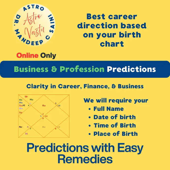 Business & Profession Astrology Predictions