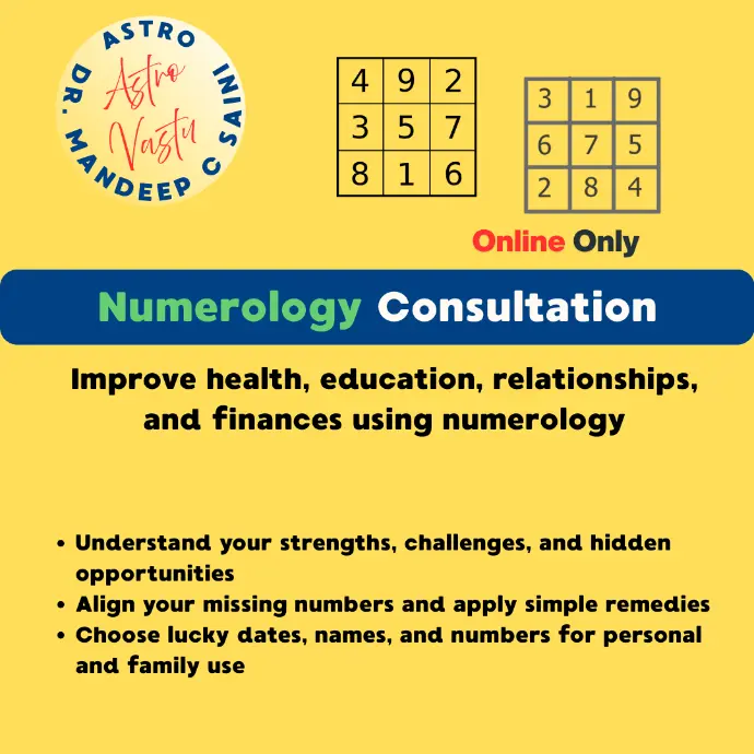 Numerology Consultancy