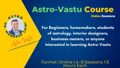Astro Vastu - Course (Starting Jan 2026)