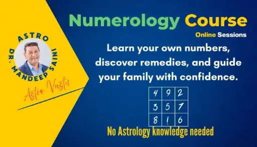 Numerology Course (Starting Oct 2025)